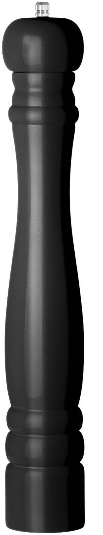Młynek do mielenia pieprzu drewniany czarny śr. 65 x 415 mm - Hendi 469545 Hendi