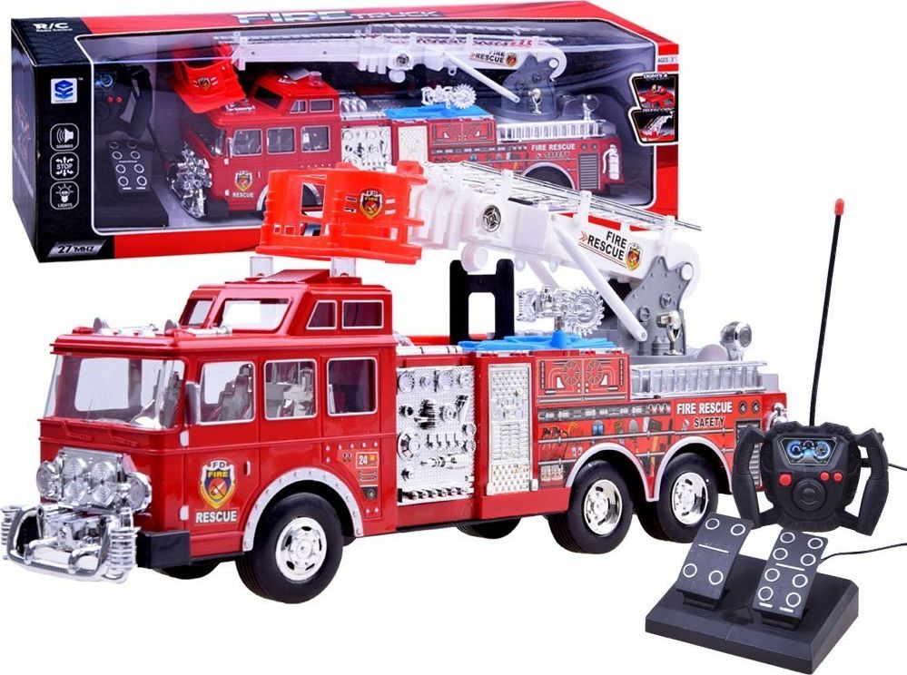 Jokomisiada Auto Straż pożarna na pilota sygnał światło RC0451