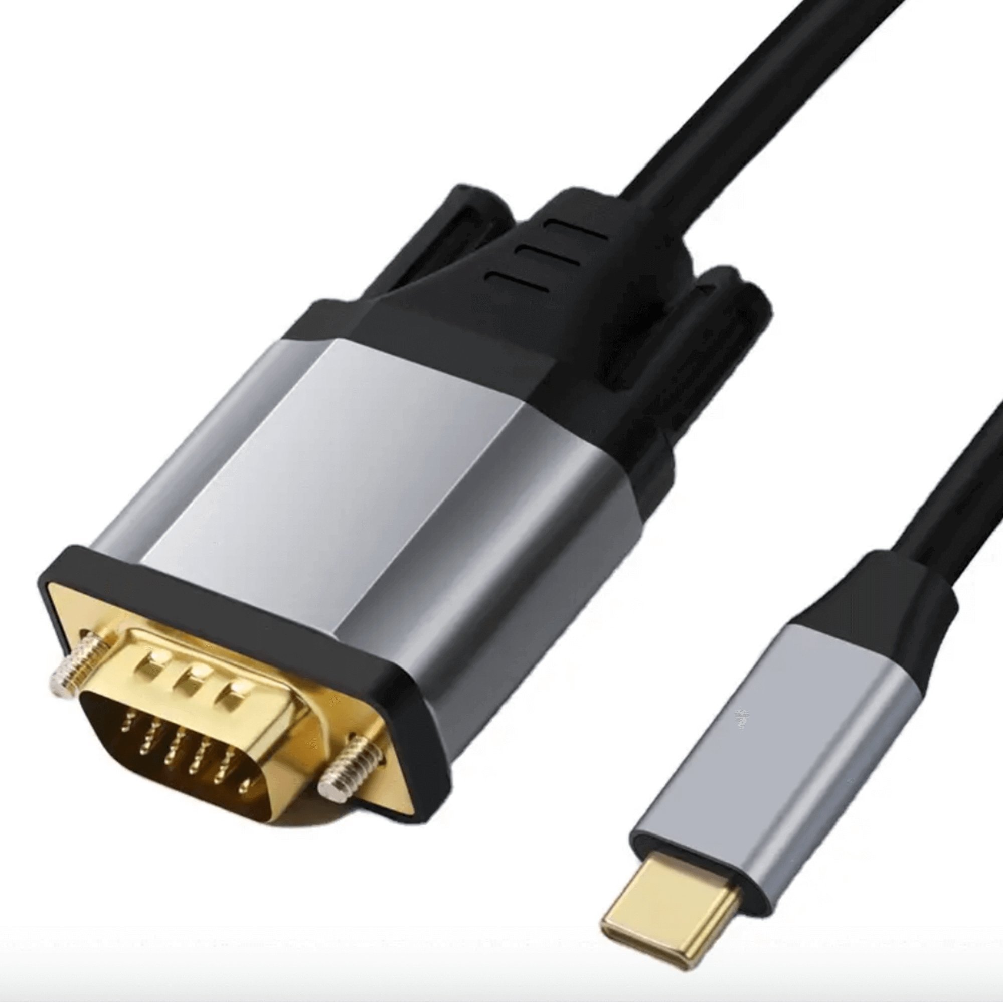 Kabel USB Reagle USB-C - D-Sub (VGA) 1.8 m Czarny