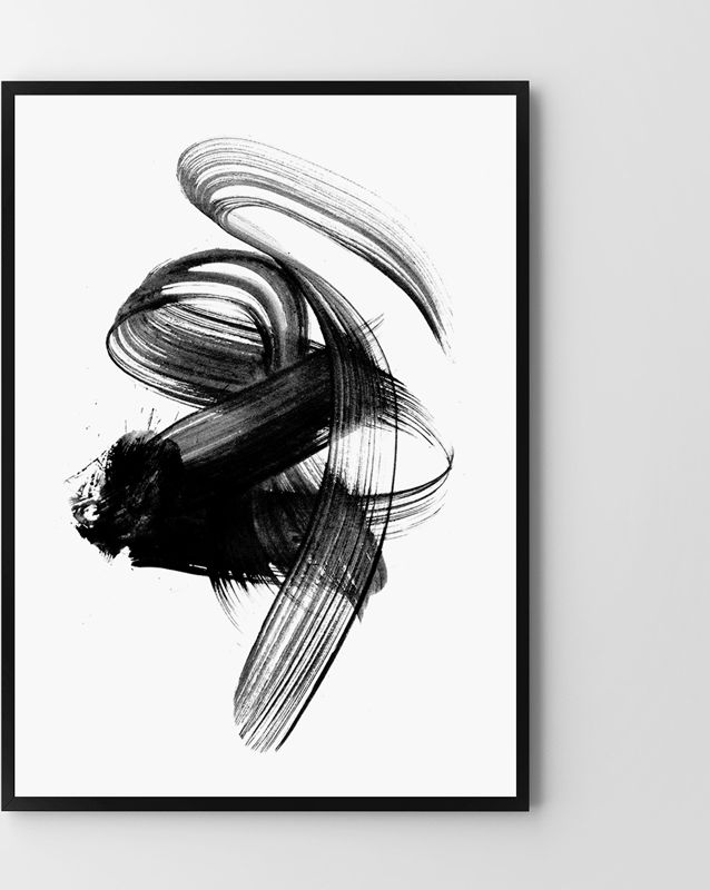 Hog Studio Plakat Brush (61x91cm)