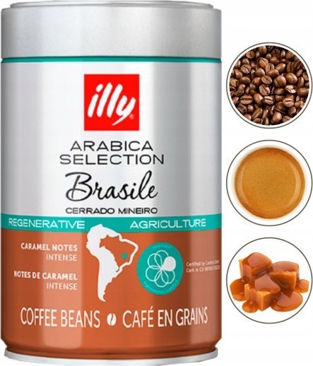 Kawa ziarnista illy Arabica Selection Brasile 250 g