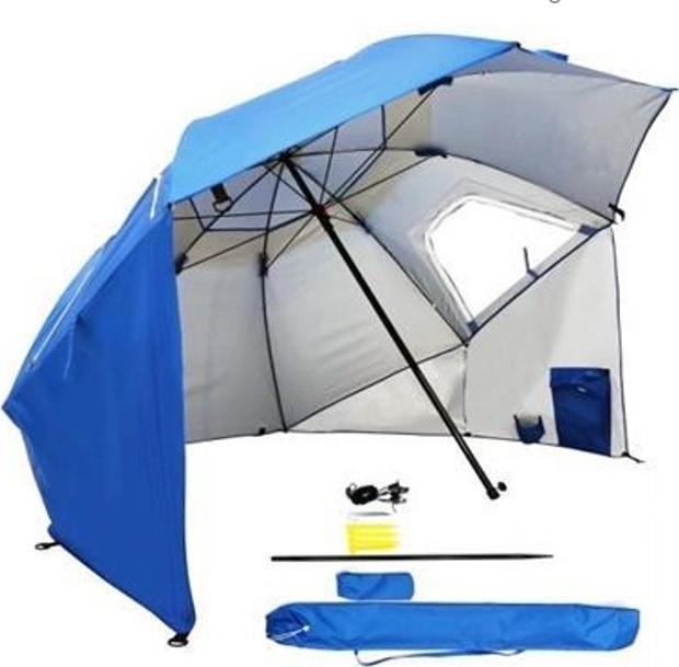 DWM PARASOL NAMIOT PLAŻOWY OGRODOWY SKŁADANY DUŻY XXL