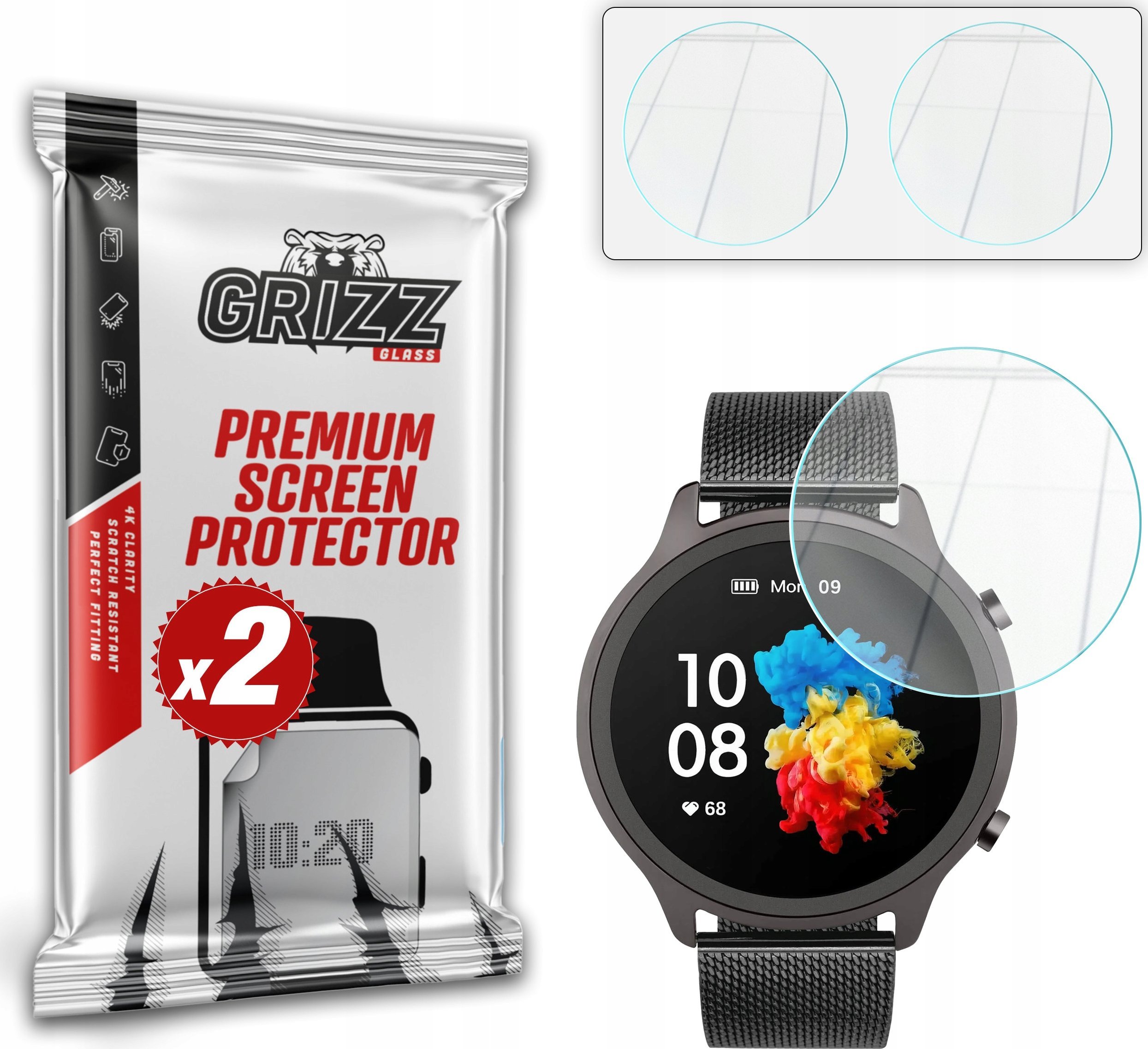 Szkło hybrydowe GrizzGlass HybridGlass do Garett Veronica