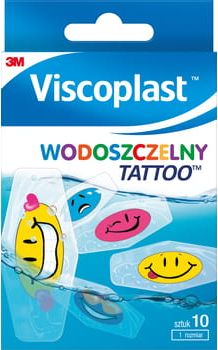 Viscoplast VISCOPLAST_Wodoszczelny Tattoo plastry 10szt.