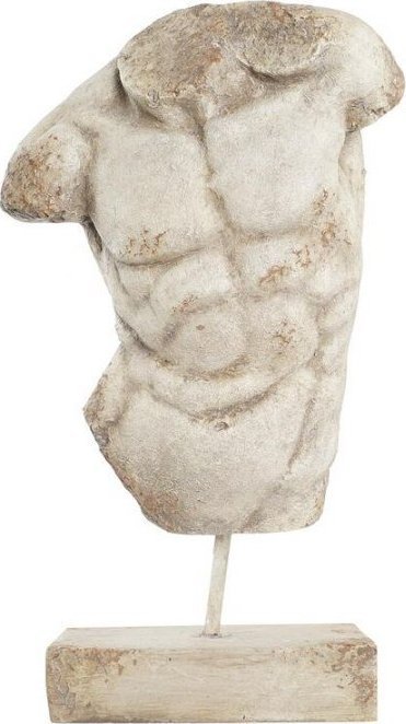 DKD Home Decor Figurka Dekoracyjna DKD Home Decor Wykończenie antyczne Biały Magnez Popiersie (40 x 17 x 69 cm)