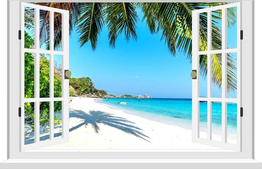 naSciane Naklejki na ścianę 3D Krajobraz Piękny widok XXL