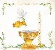 HENRY Karnet KW Chrzest Chrzcielnica