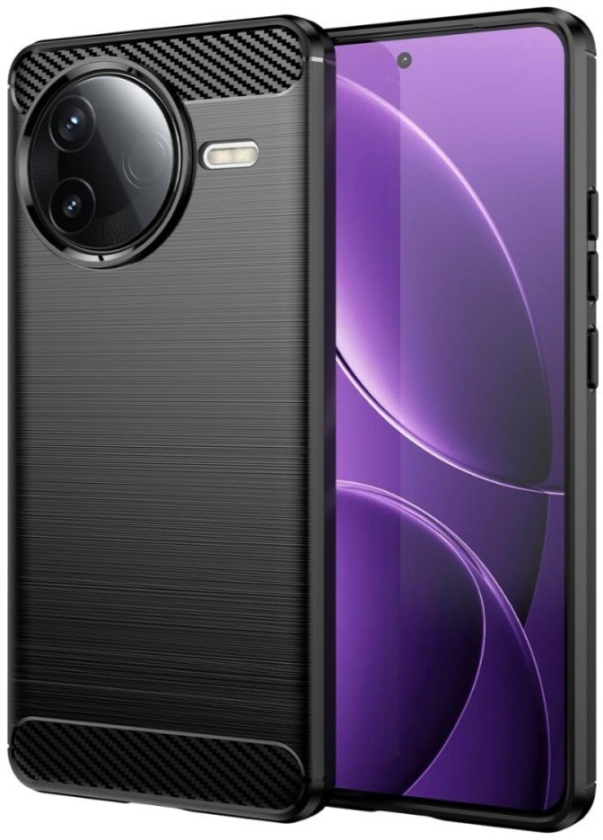 Etui pancerne Supero do Poco F7 Pro, czarne