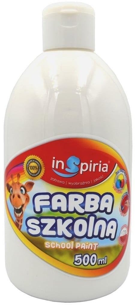 SCHEMAT Farba szkolna biała 500ml