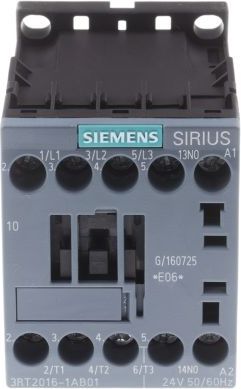Siemens Stycznik mocy 9A 3P 24V AC 1Z 0R S00 (3RT2016-1AB01)