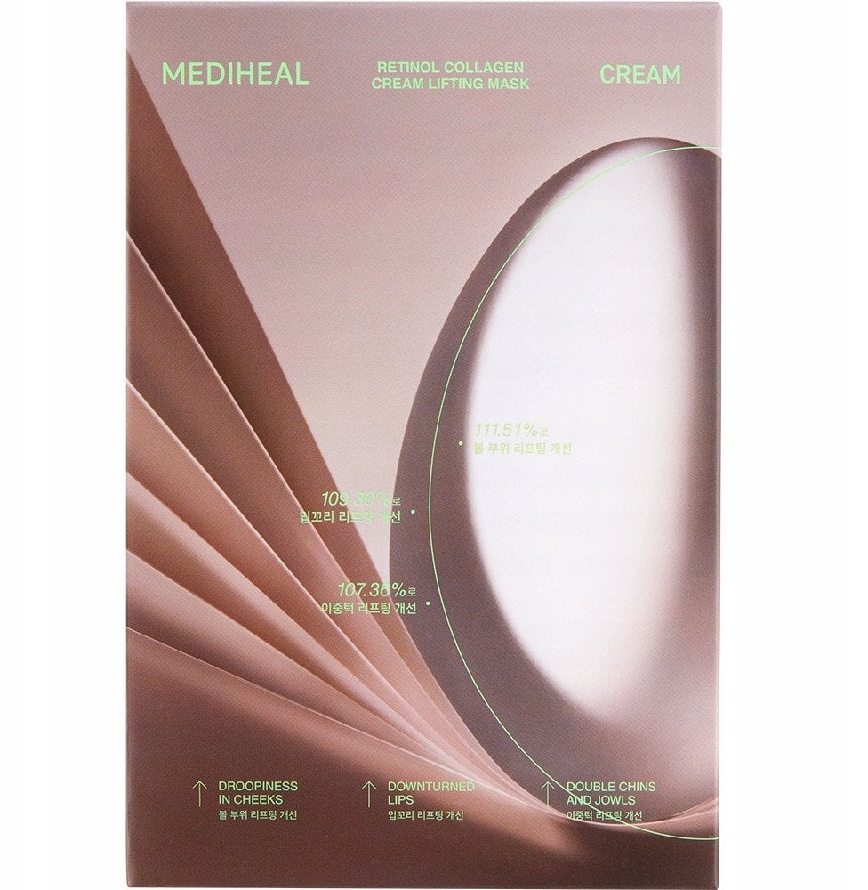 MEDIHEAL_Retinol Collagen Cream liftingująca maska do twarzy