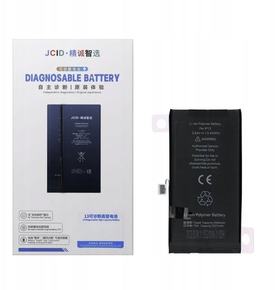 Bateria PhoneParts Bateria with the ability to assign to iPhone 13 (increased capacity)