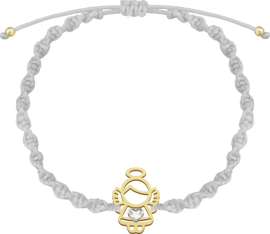 Radziszewska Jewellery Pozłacana Bransoletka I Komunia Święta Aniołek