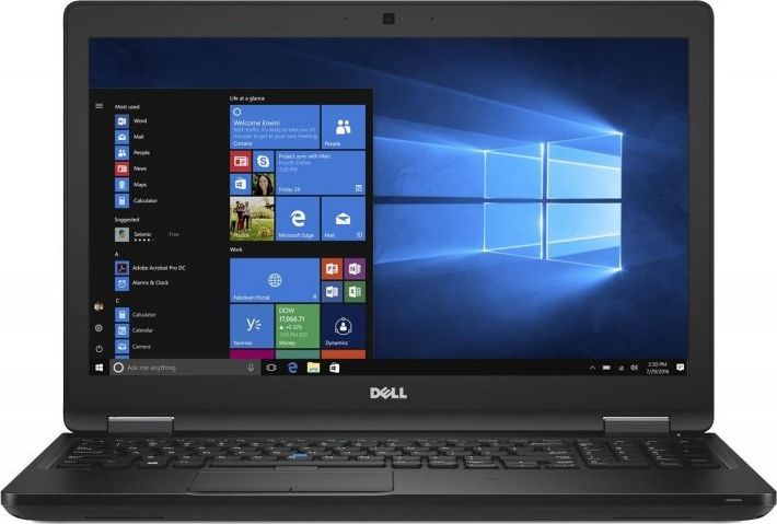 Laptop Dell Dell Latitude 5580 Core i5 7200U (7-gen.) 2,5 GHz / 16 GB / 240 SSD / 15,6'' / Win 10 Prof. (Update)