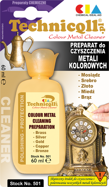 Technicqll Preparat do czyszczenia metali kolorowych 60ml P-501