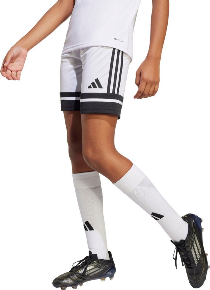 Spodenki dla dzieci adidas Squadra 25 białe JJ2422 140cm