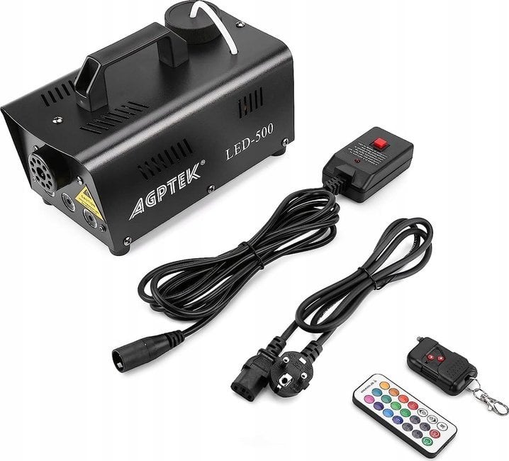 Freepower Wytwornica dymu FreePower Fogger 500W LED z pilotem światła