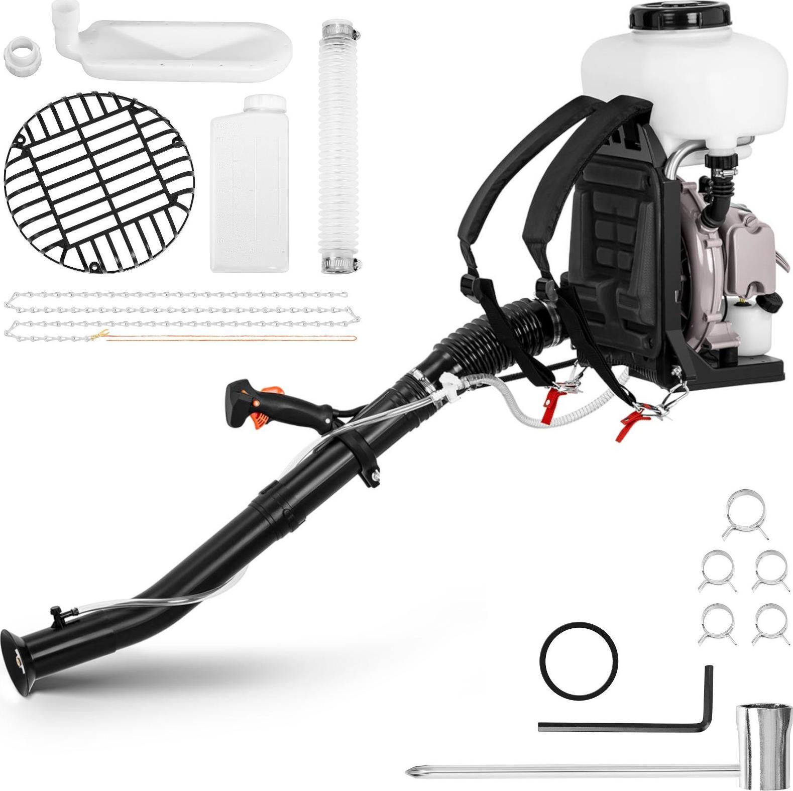 Hillvert Opryskiwacz ogrodowy plecakowy spalinowy 14 l 1.65 kW Opryskiwacz ogrodowy plecakowy spalinowy 14 l 1.65 kW