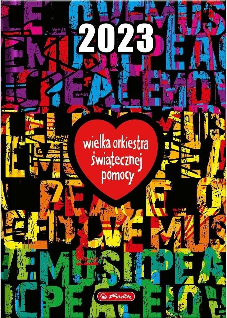 Herlitz Kalendarz tygodniowy 2023 A5 WOŚP HERLITZ