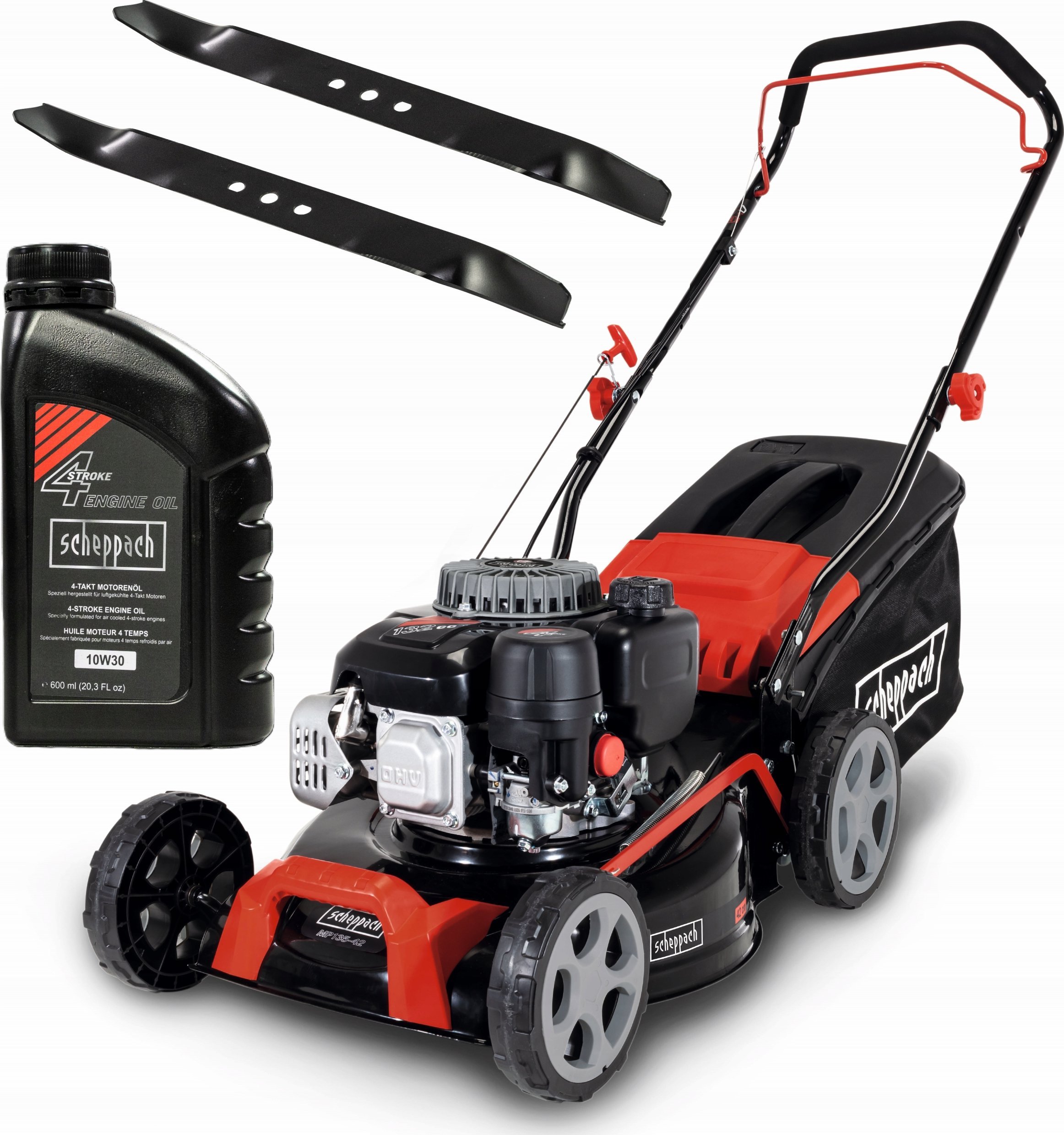 Kosiarka spalinowa Scheppach Kosiarka spalinowa Scheppach MP132-42 + olej + noż