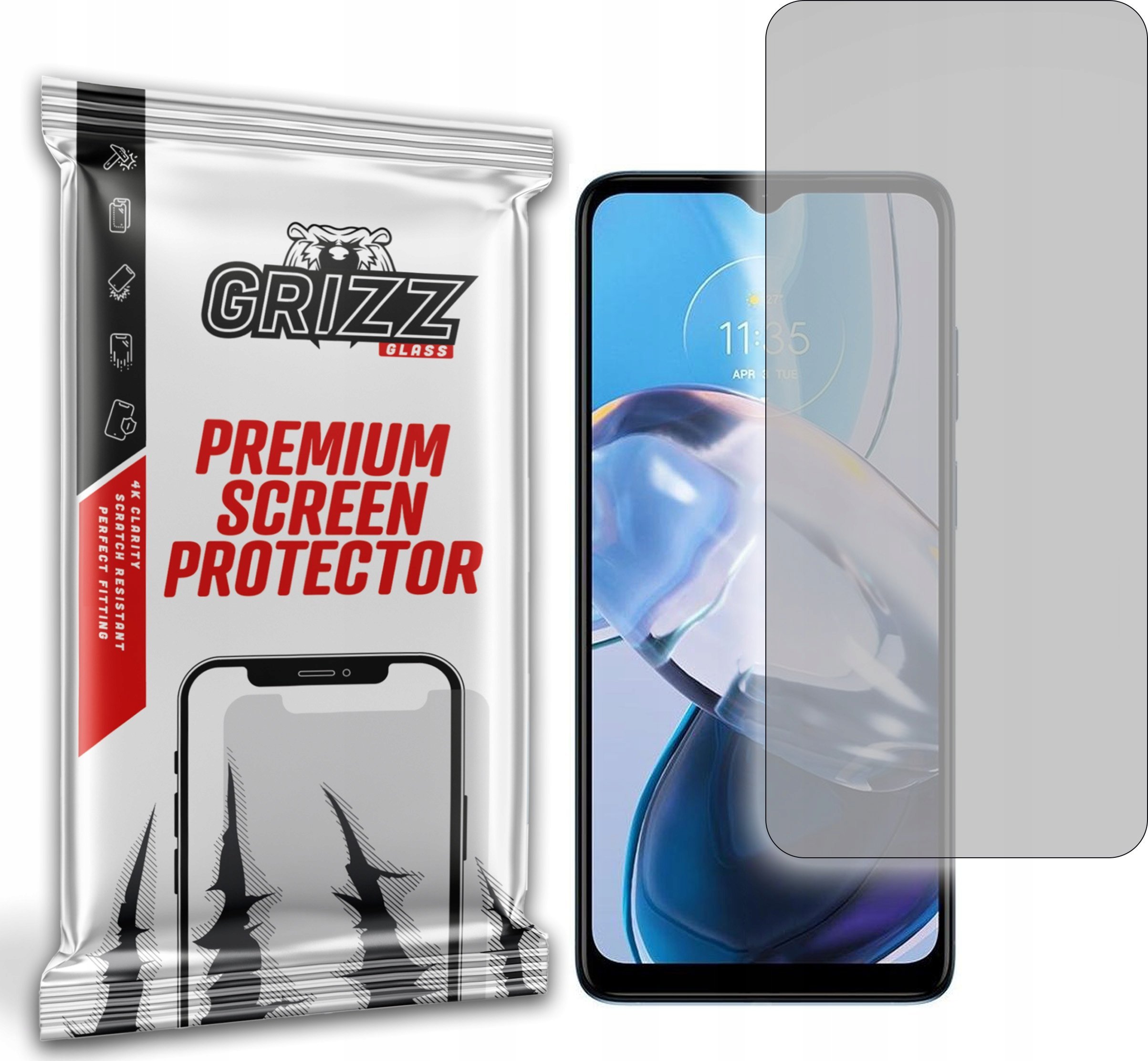 GrizzGlass Folia matowa Grizz Motorola Moto E22i