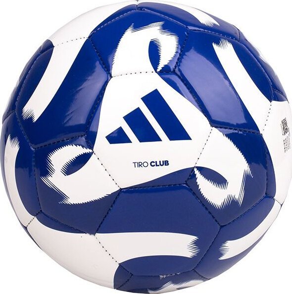 Adidas Piłka nożna Tiro Club niebiesko-biała HZ4168 r. 4