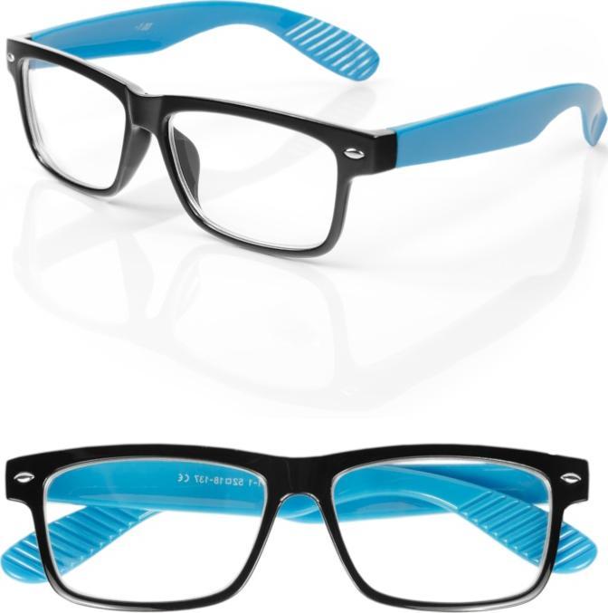 Medi.Glass Korekcyjne Niebieskie Kujonki Blue Control Minusy -4 - Ok-Kuj-Nbk-4