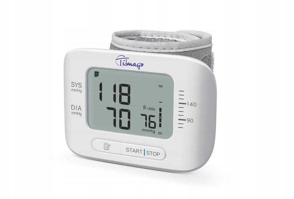 Ciśnieniomierz nadgarstkowy dokładny - pamięć x 99