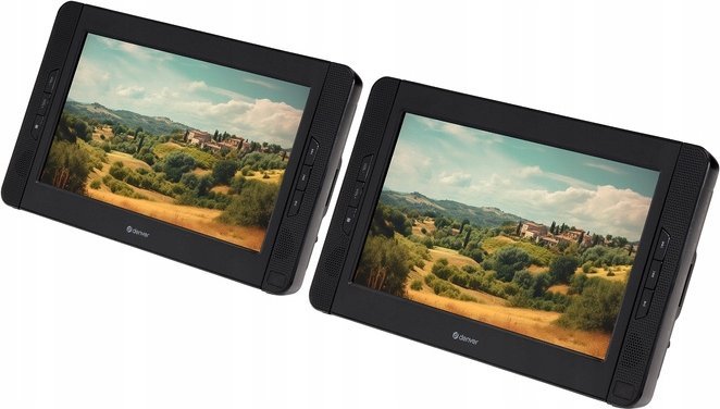 Odtwarzacz DVD Denver Denver MTW-1098 portabler DVD-Player m. 2x 10'' Display