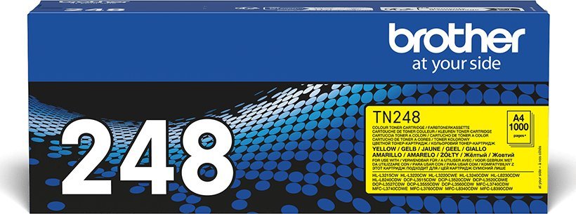 Toner Brother Brother Toner TN248Y Yellow 1k