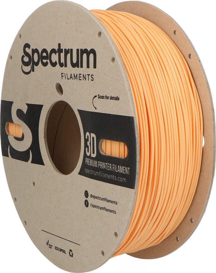Drukarka 3D Spectrum Filament Spectrum Pastello PLA 1,75mm 1kg - Apricot Orange}