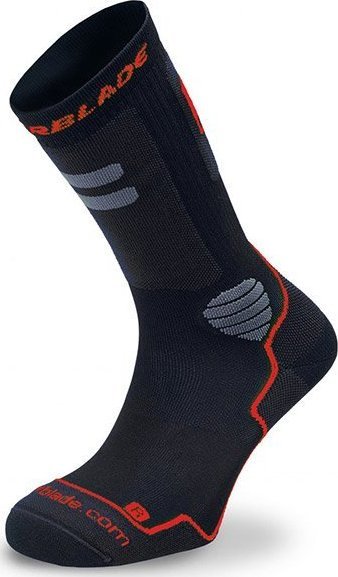 Rollerblade Skarpety Rollerblade High Performance Socks Black / Red 2021 43-46