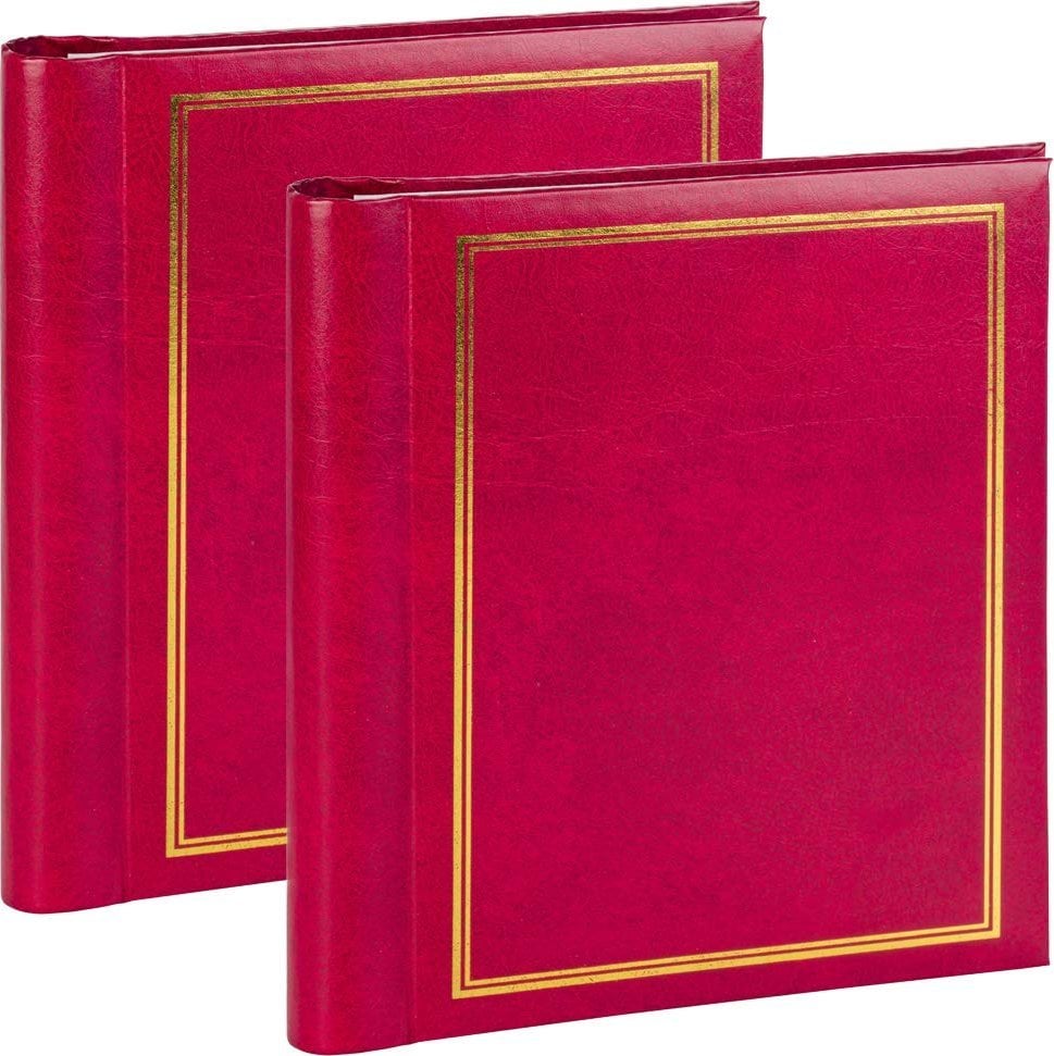 Victoria Collection Album SA40S Magnetic 40pgs Classic, red 2pcs