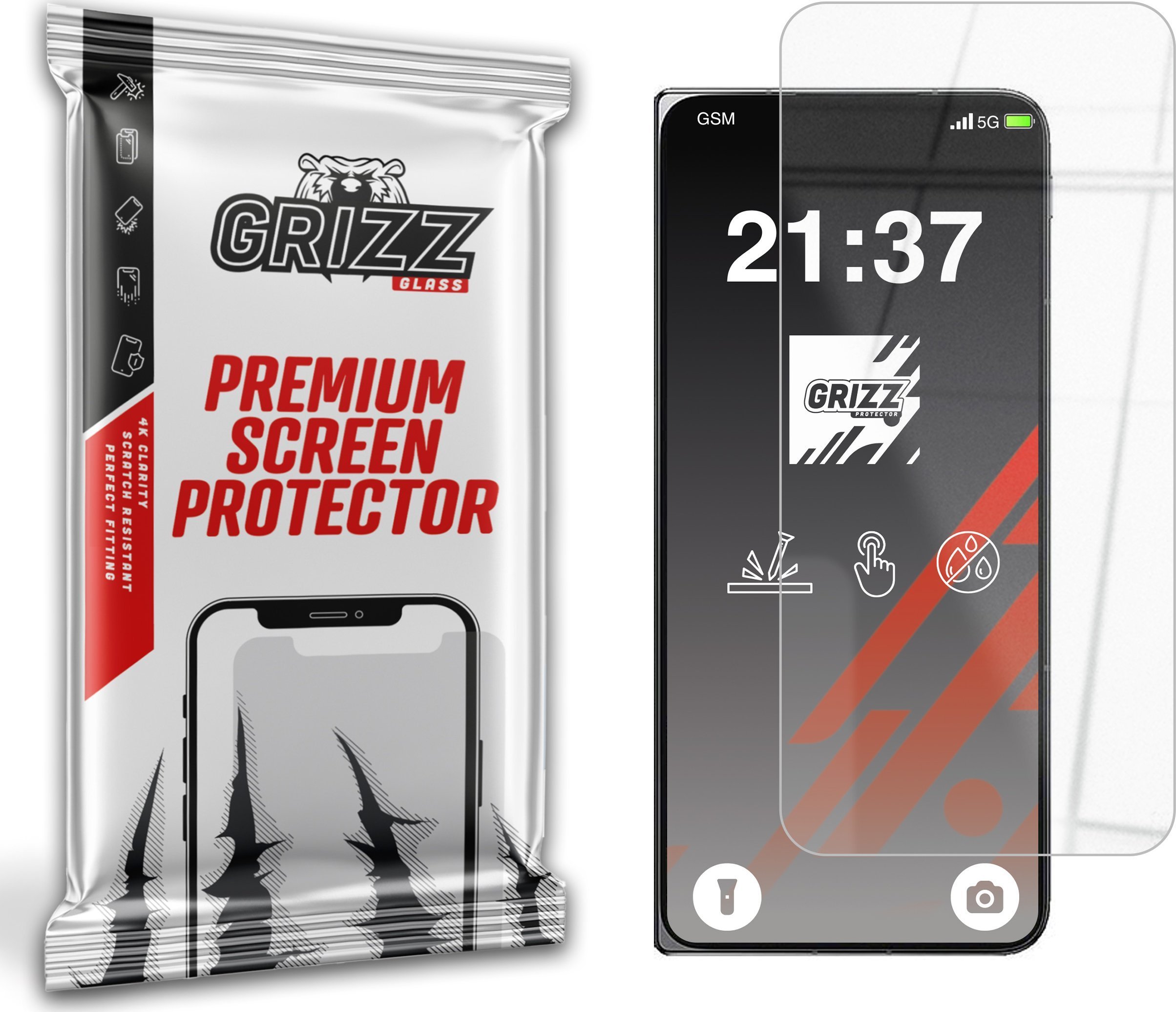 Szkło hybrydowe GrizzGlass HybridGlass do Oppo Find N5