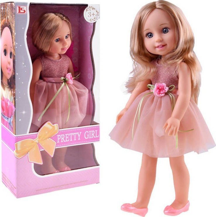 Jokomisiada Lalka w sukience koktajlowej 36cm laleczka ZA4429