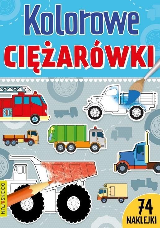 Kolorowe ciężarówki