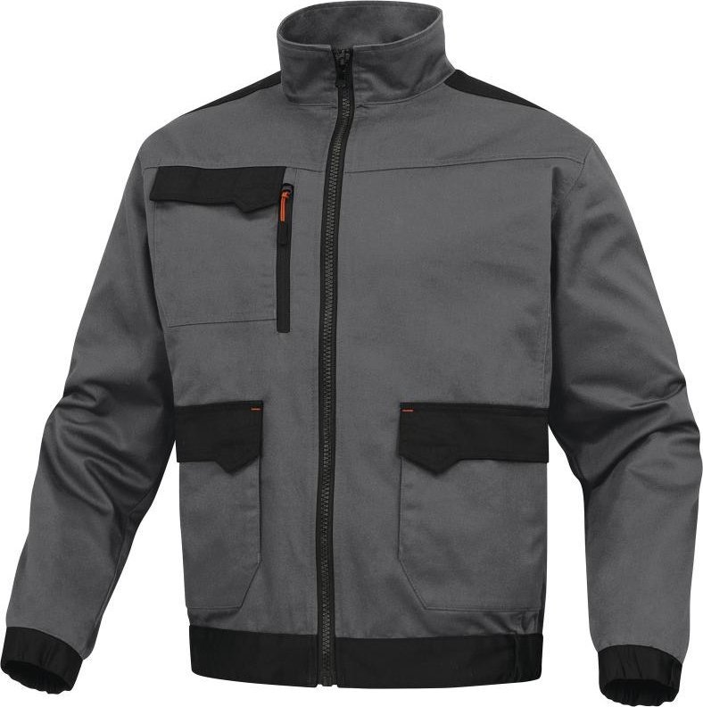 Delta Plus Bluza robocza Mach2 z poliestru i bawełny ciemnoszare L M2VE3 M2VE3GGGT