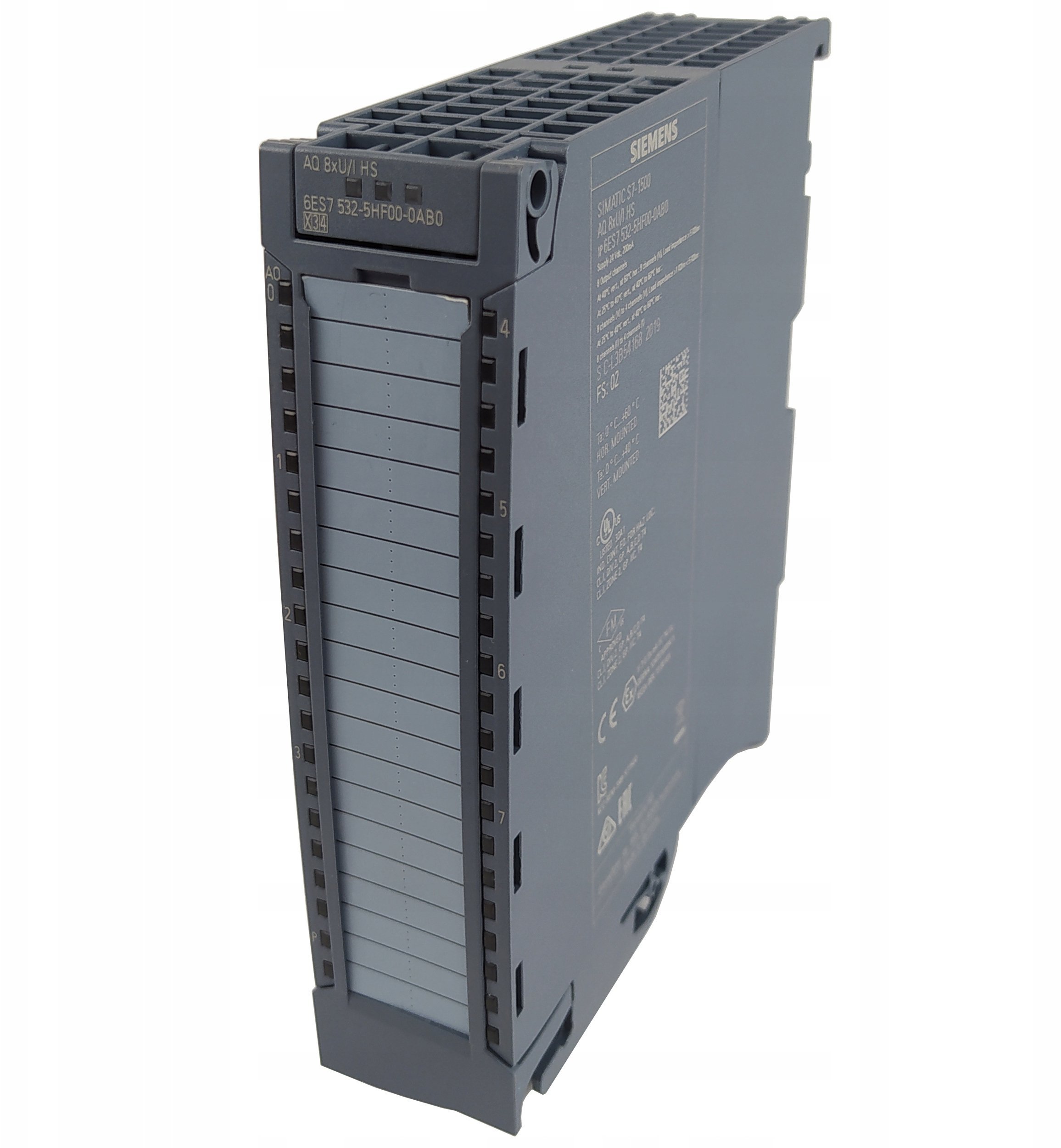 Moduł wyjść analogowych SIMATIC S7-1500 8 wyjść 6ES7532-5HF00-0AB0
