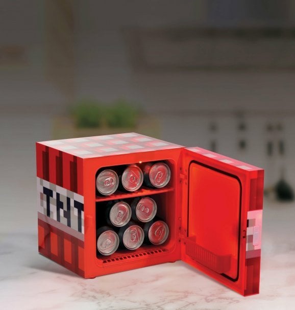 Ukonic Ukonic Mini-Kühlschrank Minecraft TNT Block 6,7L