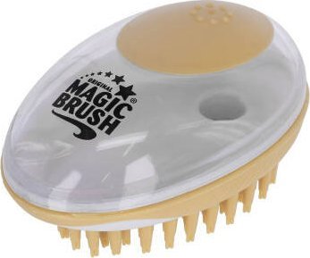 Kerbl MagicBrush Szczotka kąpielowa, 11,5 x 7,5 cm, gold,