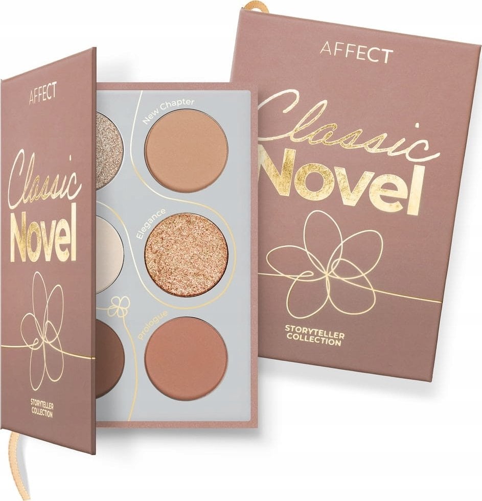 AFFECT_Classic Novel mini paleta cieni do powiek