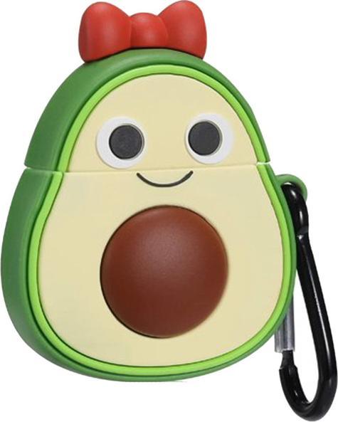 GEL ETUI AIRPODS 1 2 SŁUCHAWKI POKROWIEC OWOC AWOKADO