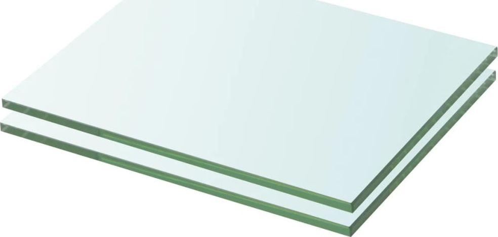 vidaXL Półka pod lustro 20cm przezroczysty (3051544)