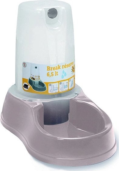 Zolux Zolux Dozownik wody dla psa i kota BREAK 1,5 l kol. szary