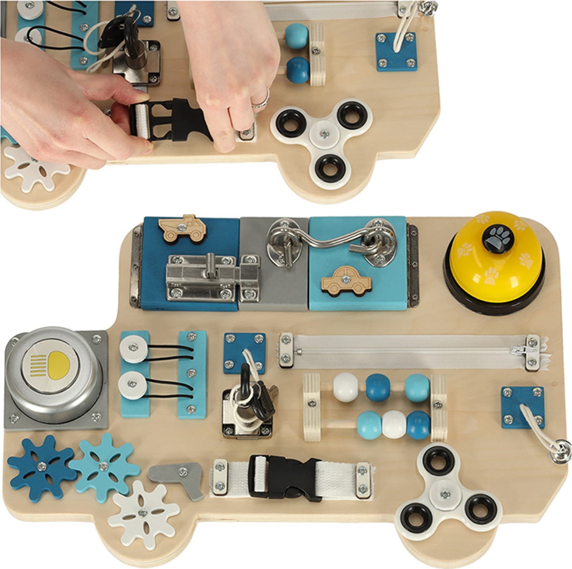 KIK Tablica manipulacyjna sensoryczna LULILO Buso