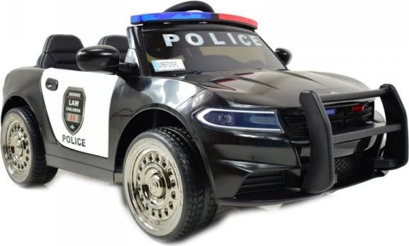 Super-Toys AUTO POLICJA, DŹWIĘKI, MIĘKKIE KOŁA EVA, MIĘKKIE SIEDZENIE/JC666