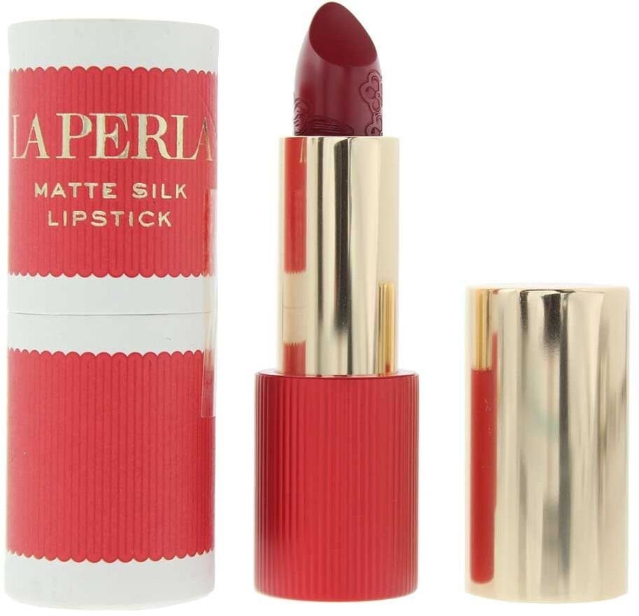 La Perla Matte Silk Matte Cream Lipstick 107 Cherry Red 3.5 g For Women