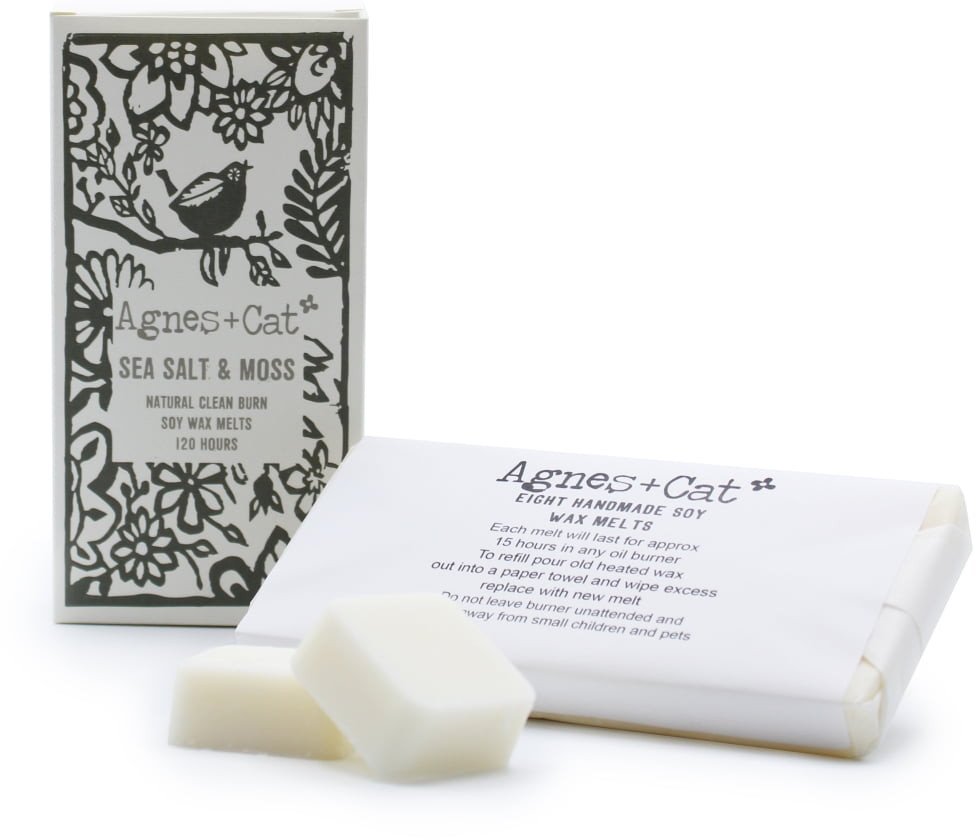 Wosk zapachowy - Sól morska i mech