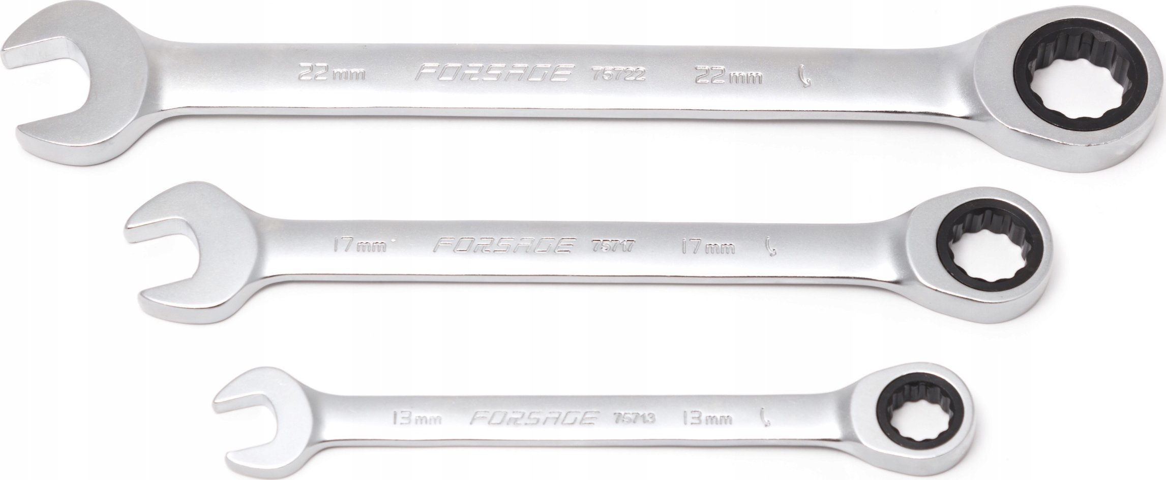 Forsage Klucz płasko-oczkowy z grzechotką 14 mm