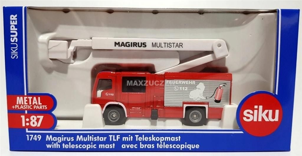 Siku SIKU SUPER Magirus Multistar TLF with Tel - 1749